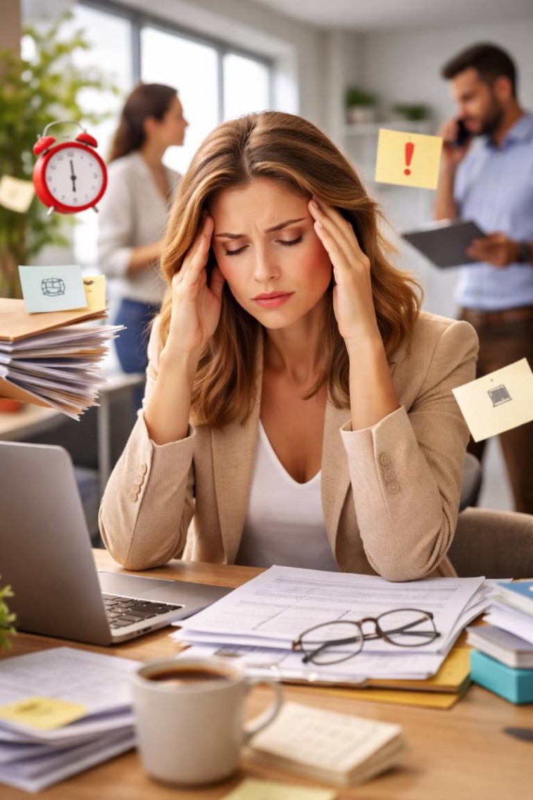 Qué es el estrés laboral y por qué se produce